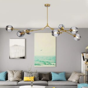 Branching Bubble Chandelier