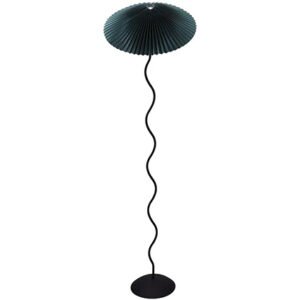 Pleated floor lamp