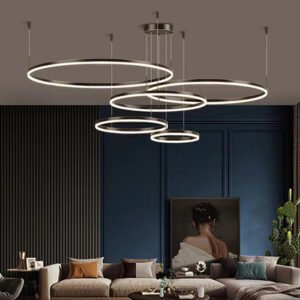 Modern circle chandelier