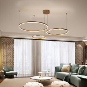 Modern circle chandelier