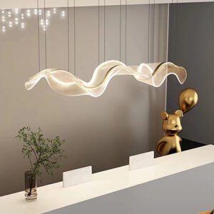 wave chandelier