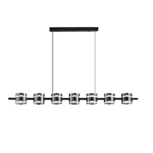 Minimalist long strip chandelier