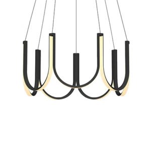 Italian u-shaped chandelier