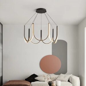 Italian u-shaped chandelier