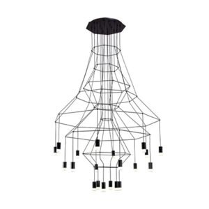 Nordic geometry lines chandelier