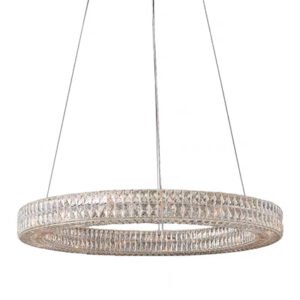 Post-modern crystal chandelier