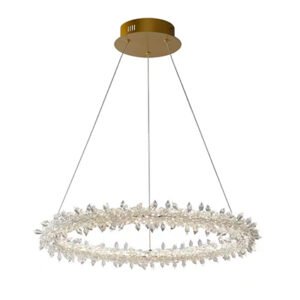 Light luxury crystal annulus