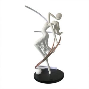 Sculpture goddess floor lamp