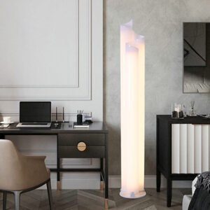 Glacier floor lamp