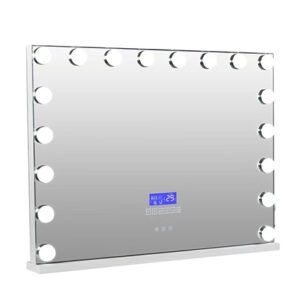 Desktop led vanity mirror