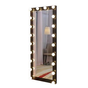 Desktop led vanity mirror