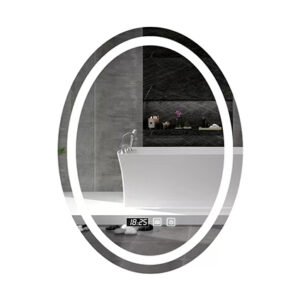 Desktop led vanity mirror