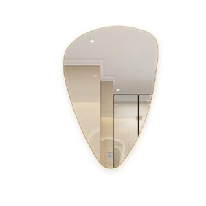 Desktop led vanity mirror