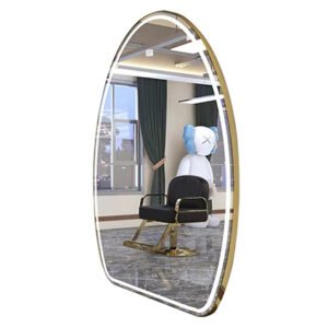 Desktop led vanity mirror