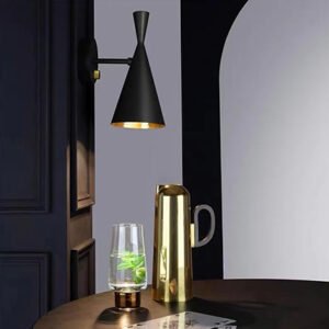 Trumpet sconce