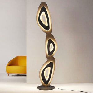 Minimalist fishing floor lamp