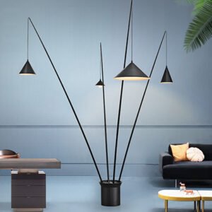 Fishing floor lamp