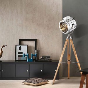 Searchable floor lamp