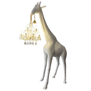 Giraffe floor lamp