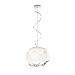 Cloud glass pendant lamp