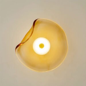 Glass sconce