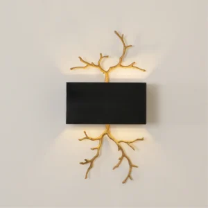 Brass Branch Wall Lamp