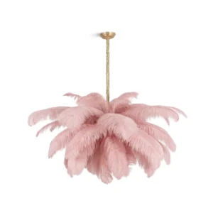 Ostrich Feather Chandeliers