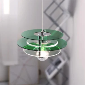 Triple Disc Pendant Light